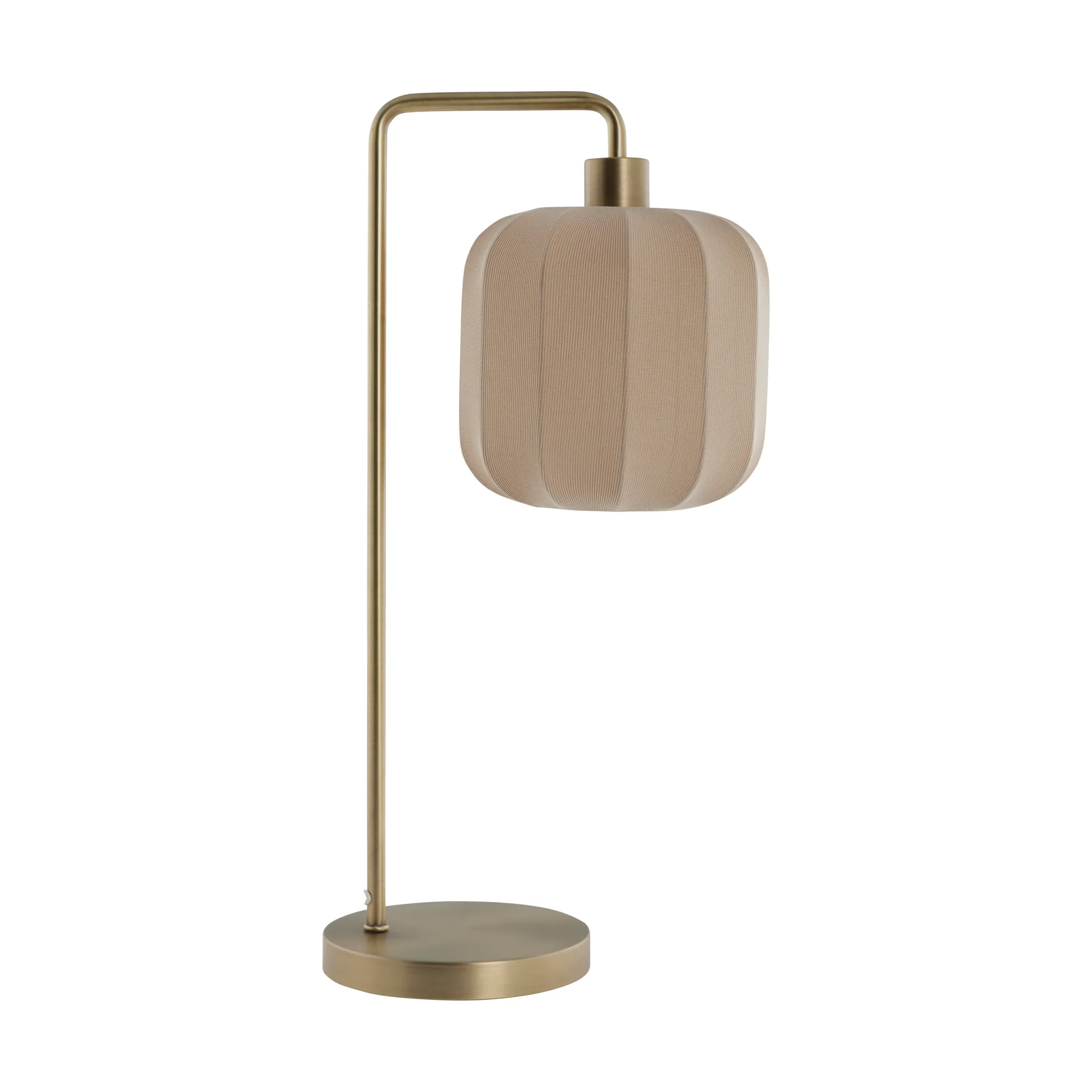 Lampa stołowa Sashie H58 cm, Linen-Light Gold Lene Bjerre