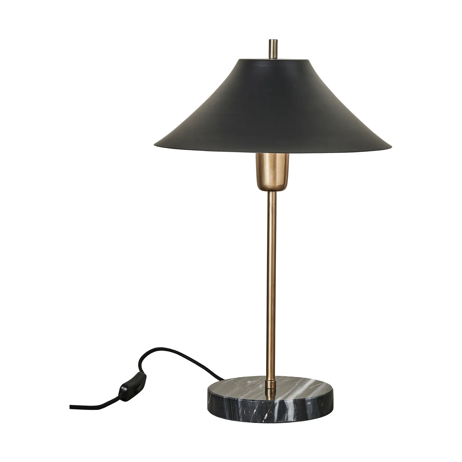 Lampa stołowa Sofia 52 cm, Black-Light Gold Lene Bjerre