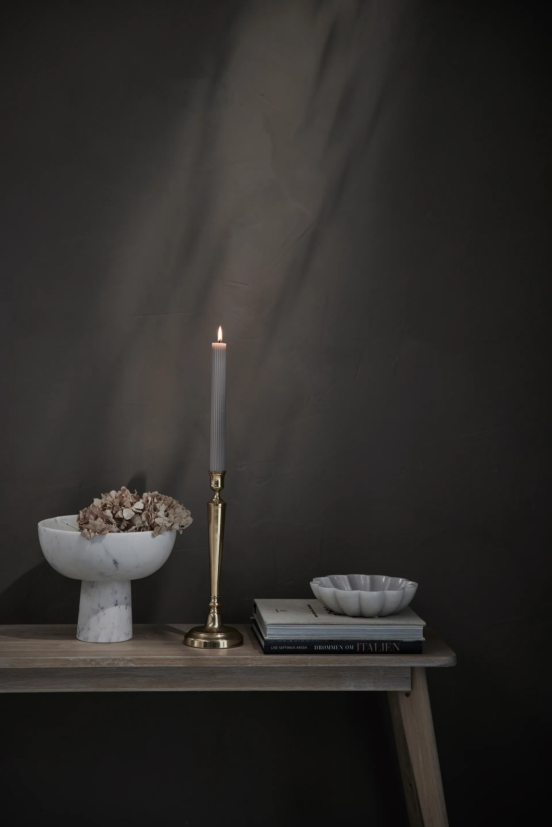 Miska dekoracyjna Ellia Ø25 cm, Biały Lene Bjerre