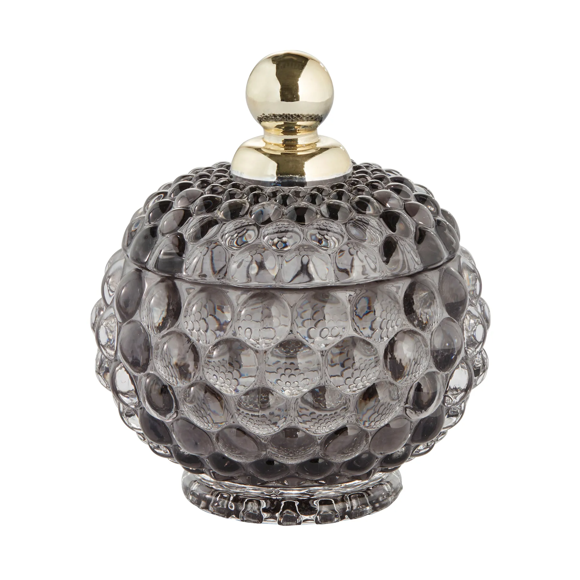 Miya słoik do przechowywania z pokrywką Ø10 cm, Ciemnoszary Lene Bjerre