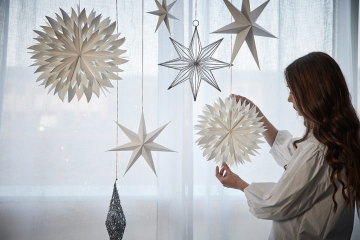 Pappia płatek śniegu 40 cm - white - Lene Bjerre