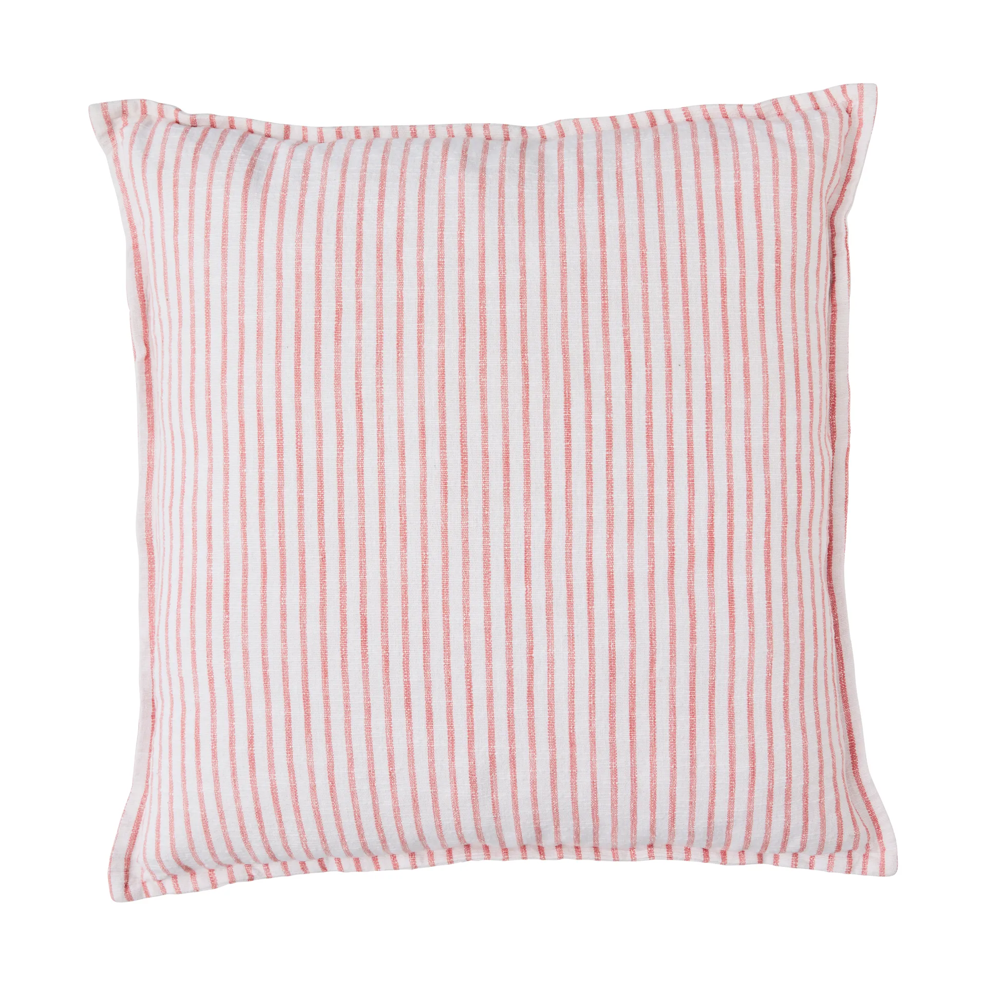 Poduszka Olivia 60x60 cm, Off White-Dark Coral Lene Bjerre