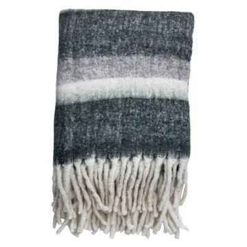 Pościel Friola 170x130 cm - Szary-off white - Lene Bjerre