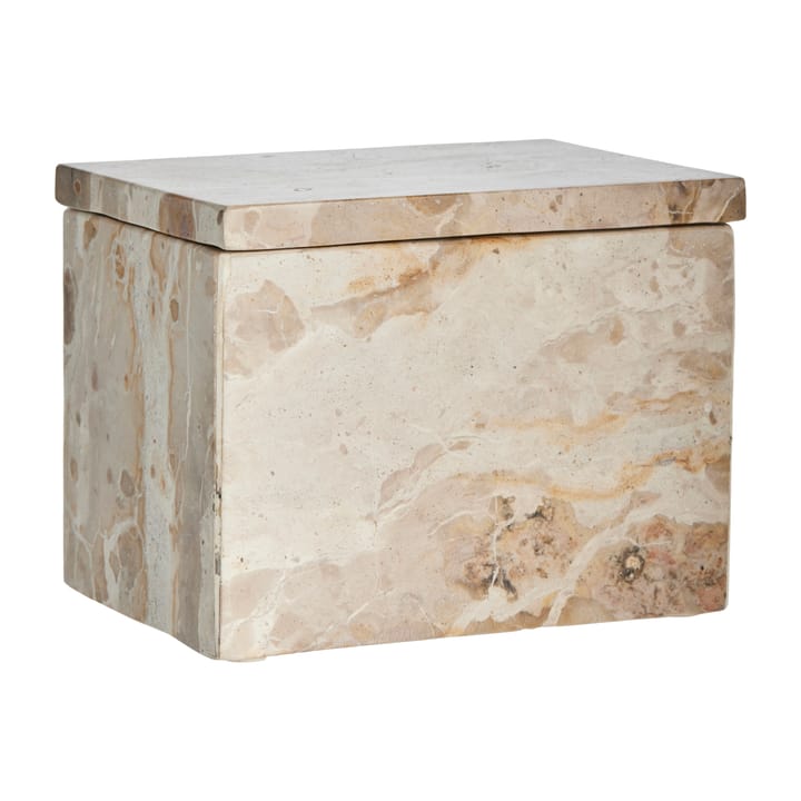 Pudełko do przechowywania Ellia marmur 16,5x11,5 cm - Linen - Lene Bjerre