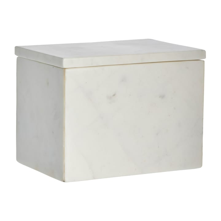 Pudełko do przechowywania Ellia marmur 16,5x11,5 cm - White - Lene Bjerre