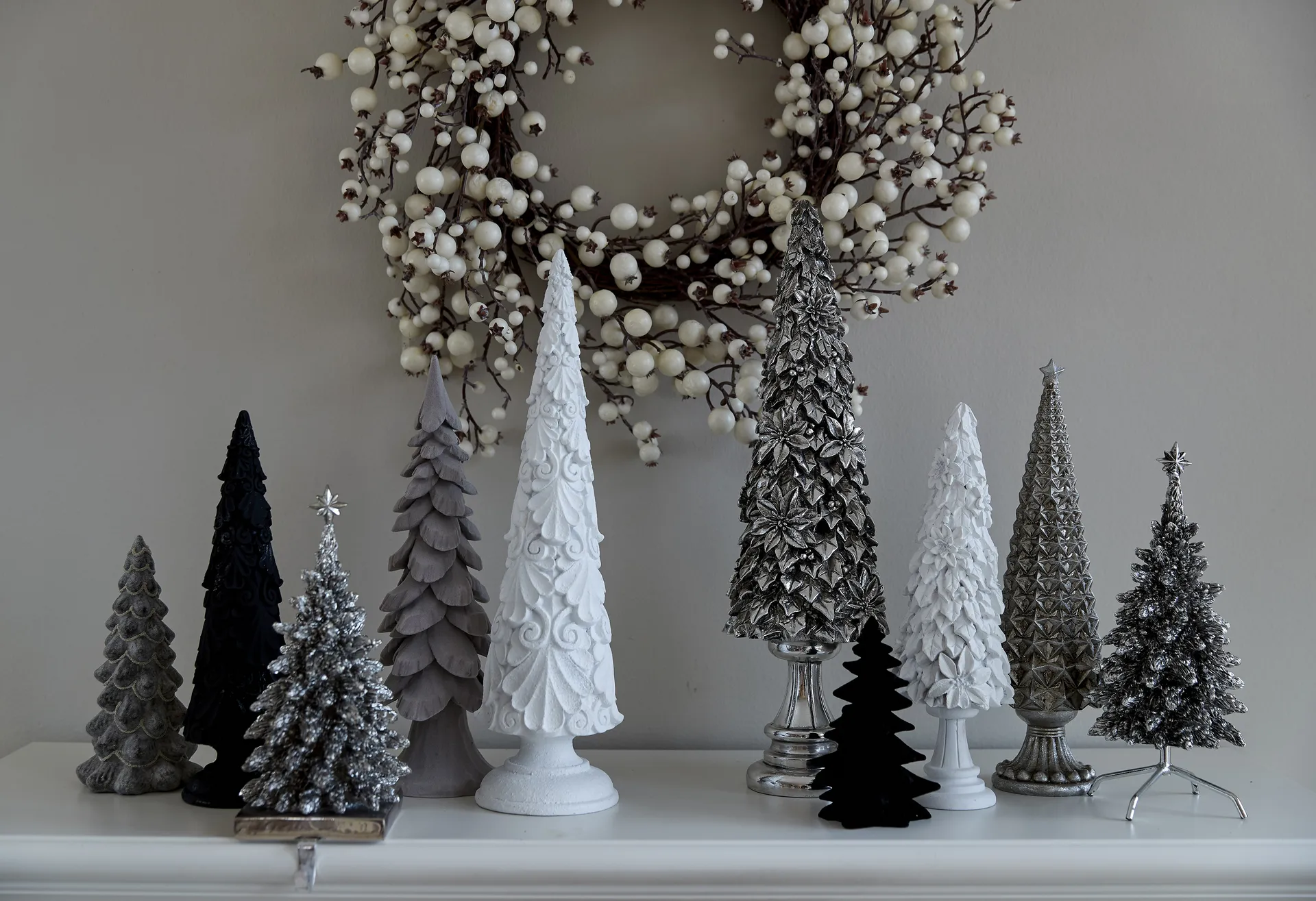 Serafina choinka 20 cm, Czarny Lene Bjerre