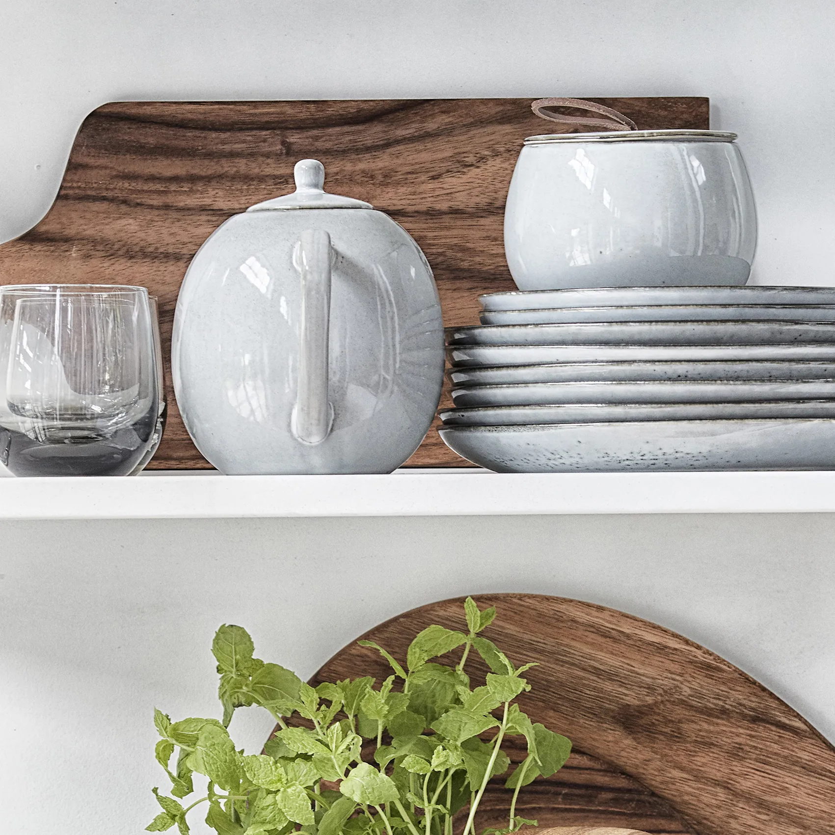 Słoik do przechowywania Amera z pokrywką, Ø13,5 cm Lene Bjerre