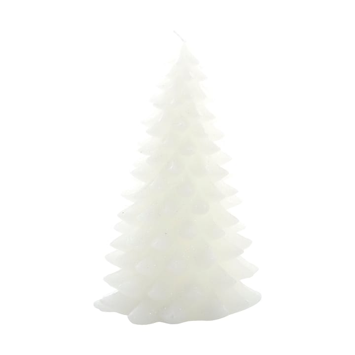 Świeca dekoracyjna w kształcie choinki Trelia 22 cm - White - Lene Bjerre