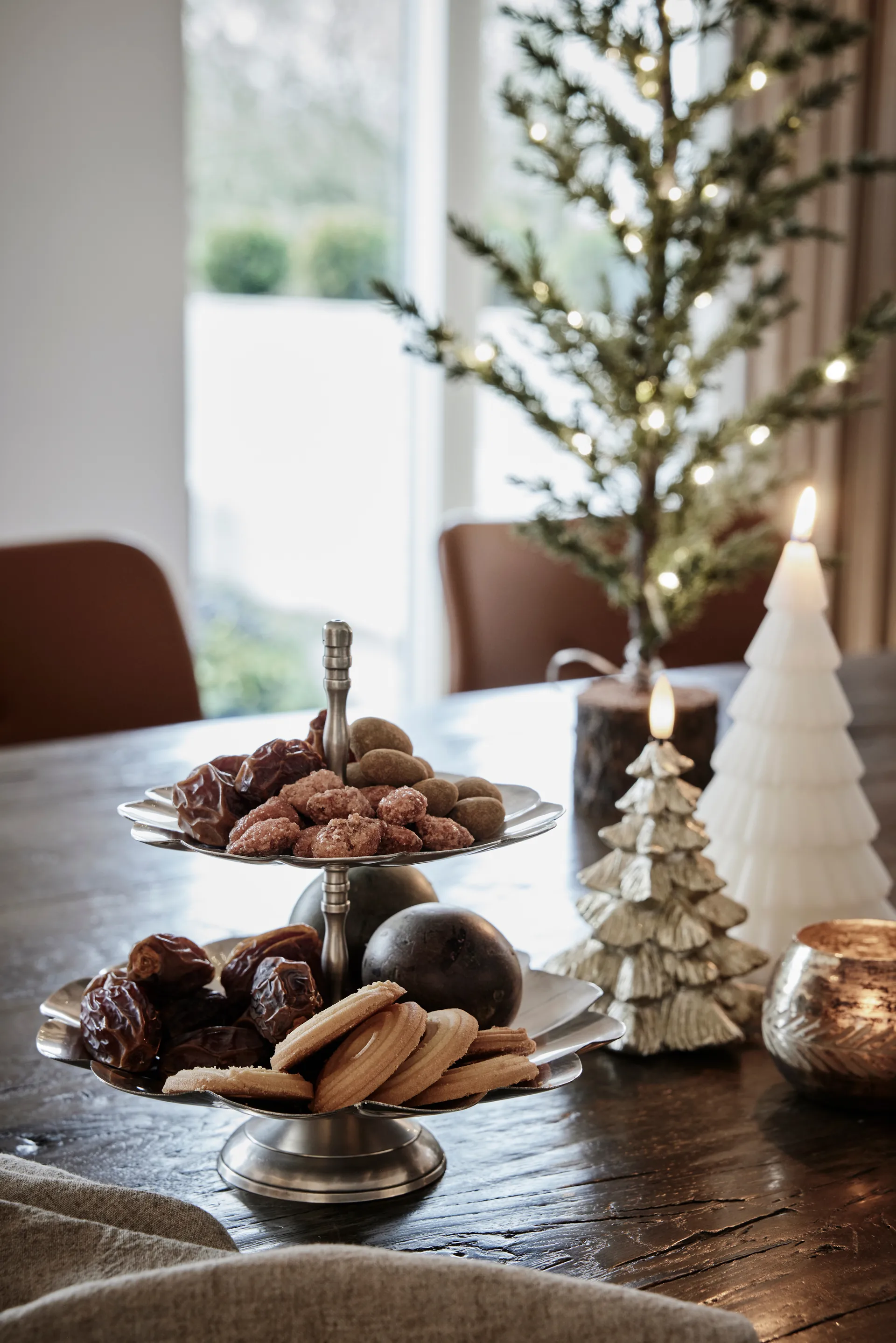 Świeca Litria Led 15 cm, Jasne złoto Lene Bjerre