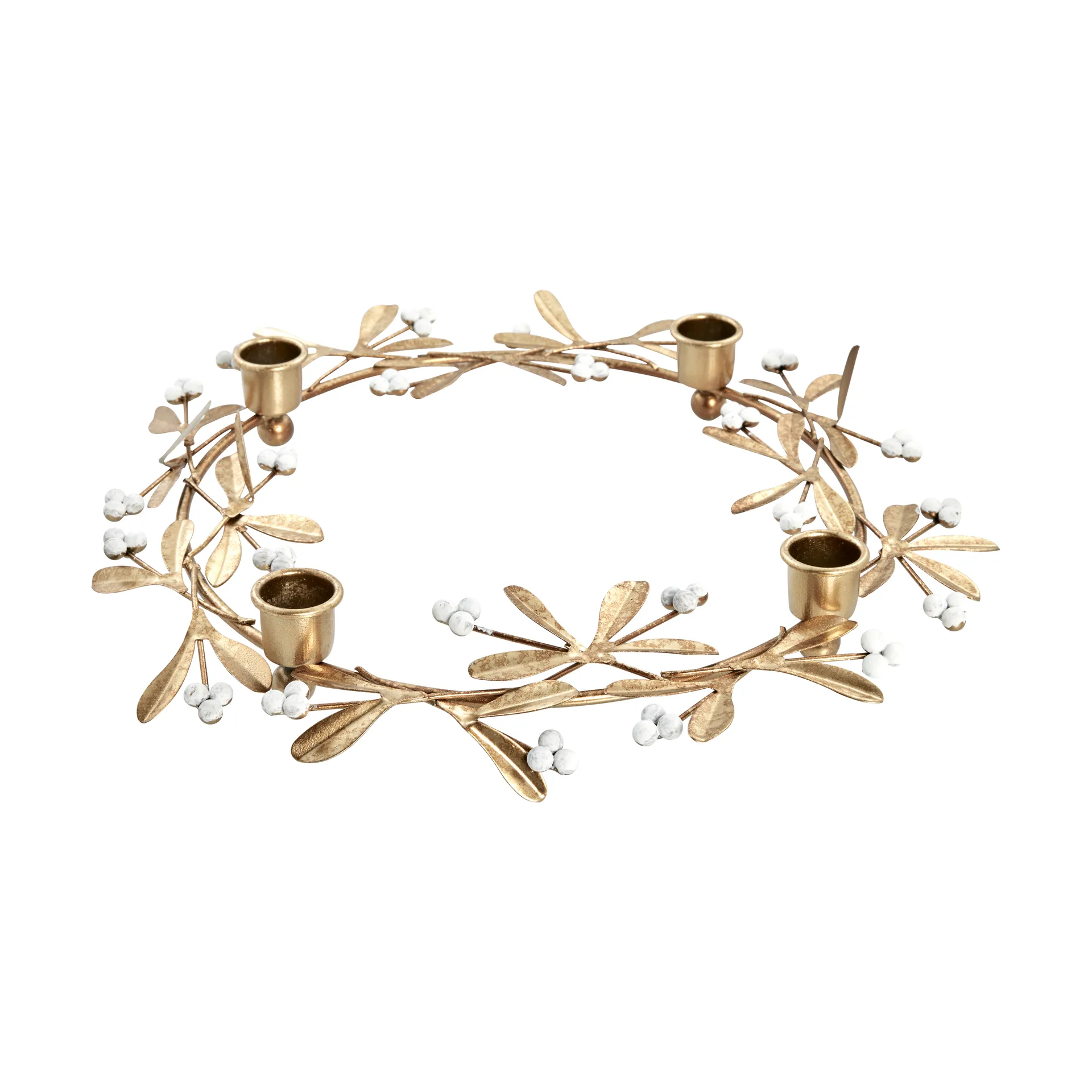 Świecznik adwentowy Missia Ø33 cm, Light gold Lene Bjerre