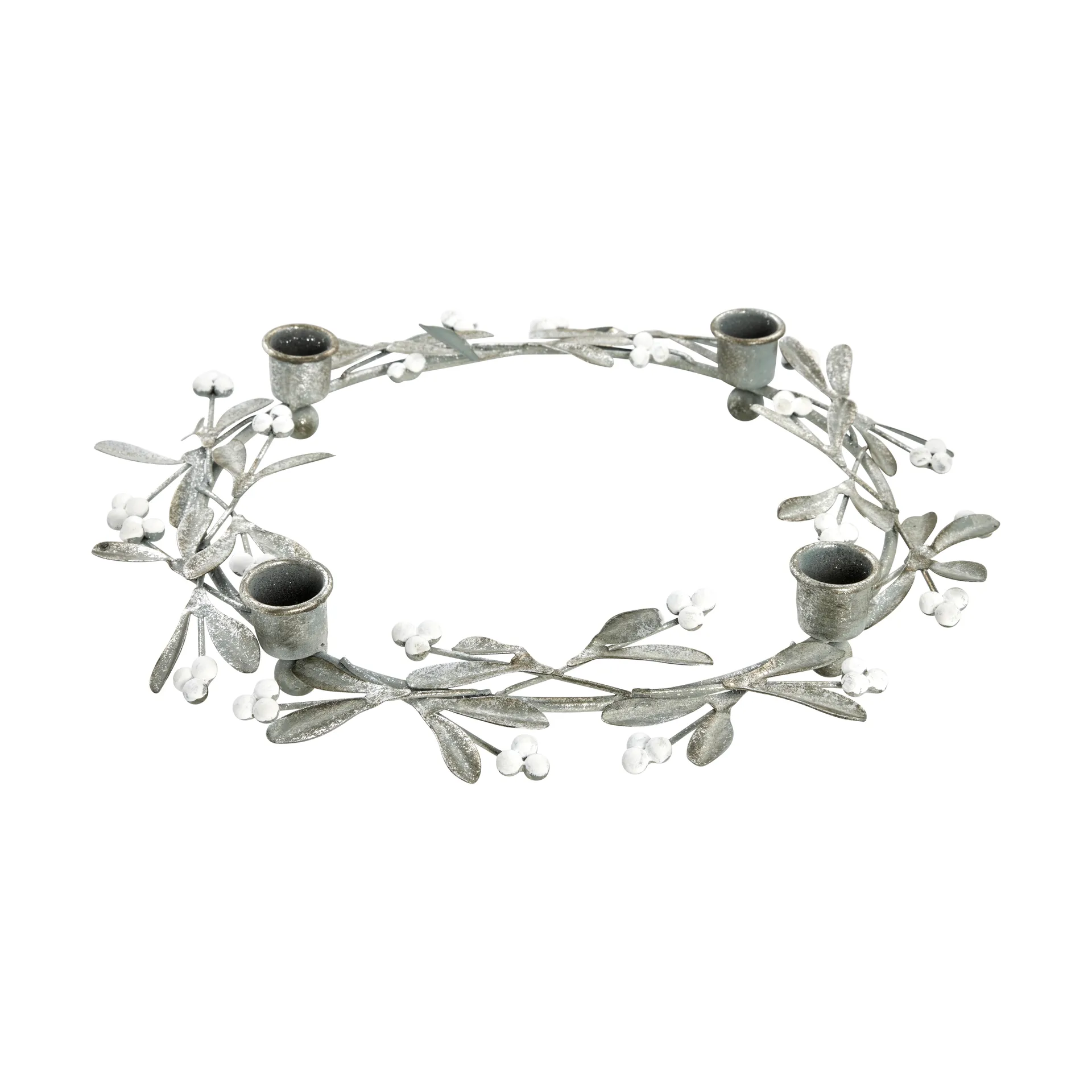 Świecznik adwentowy Missia Ø33 cm, Silver Lene Bjerre