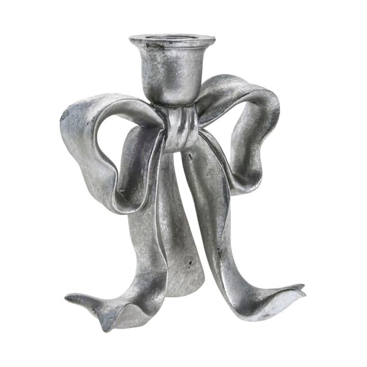 Świecznik Serafina łuk 19,7 cm - Antyczne srebro - Lene Bjerre