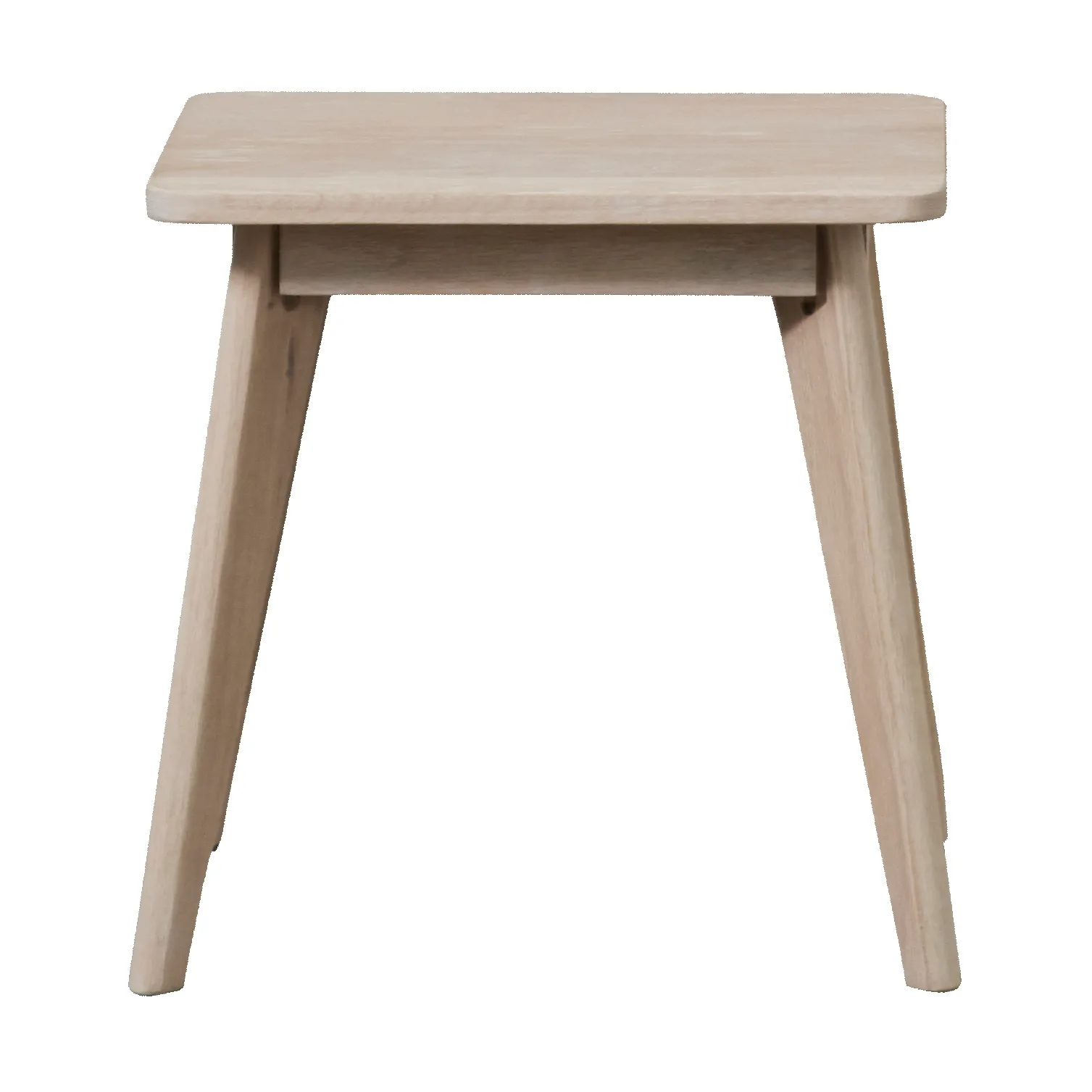 Taboret Ellie 45x45x30 cm, White Wash Lene Bjerre