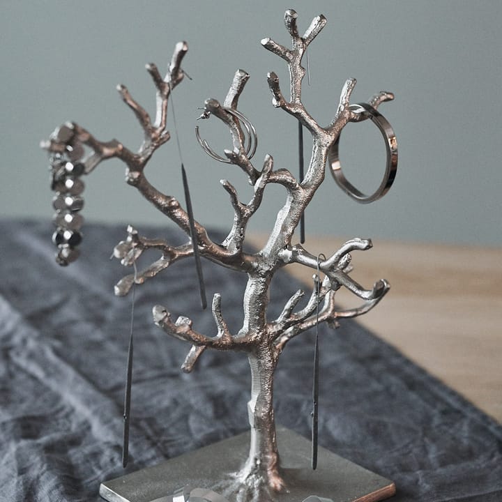 Tressa drzewko na biżuterię srebrne - 33 cm - Lene Bjerre