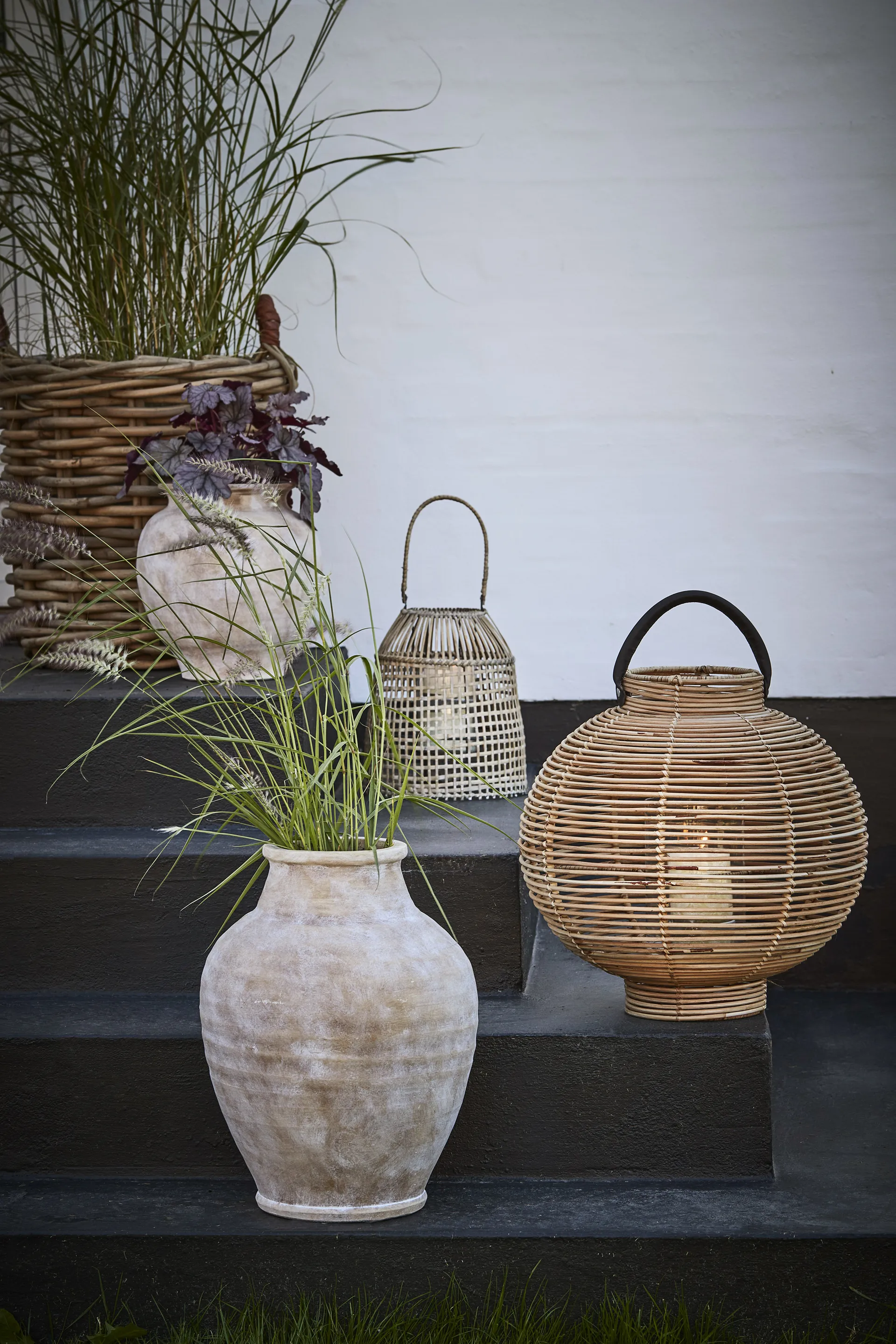 Wazon Anna 33 cm, Antique light brown Lene Bjerre