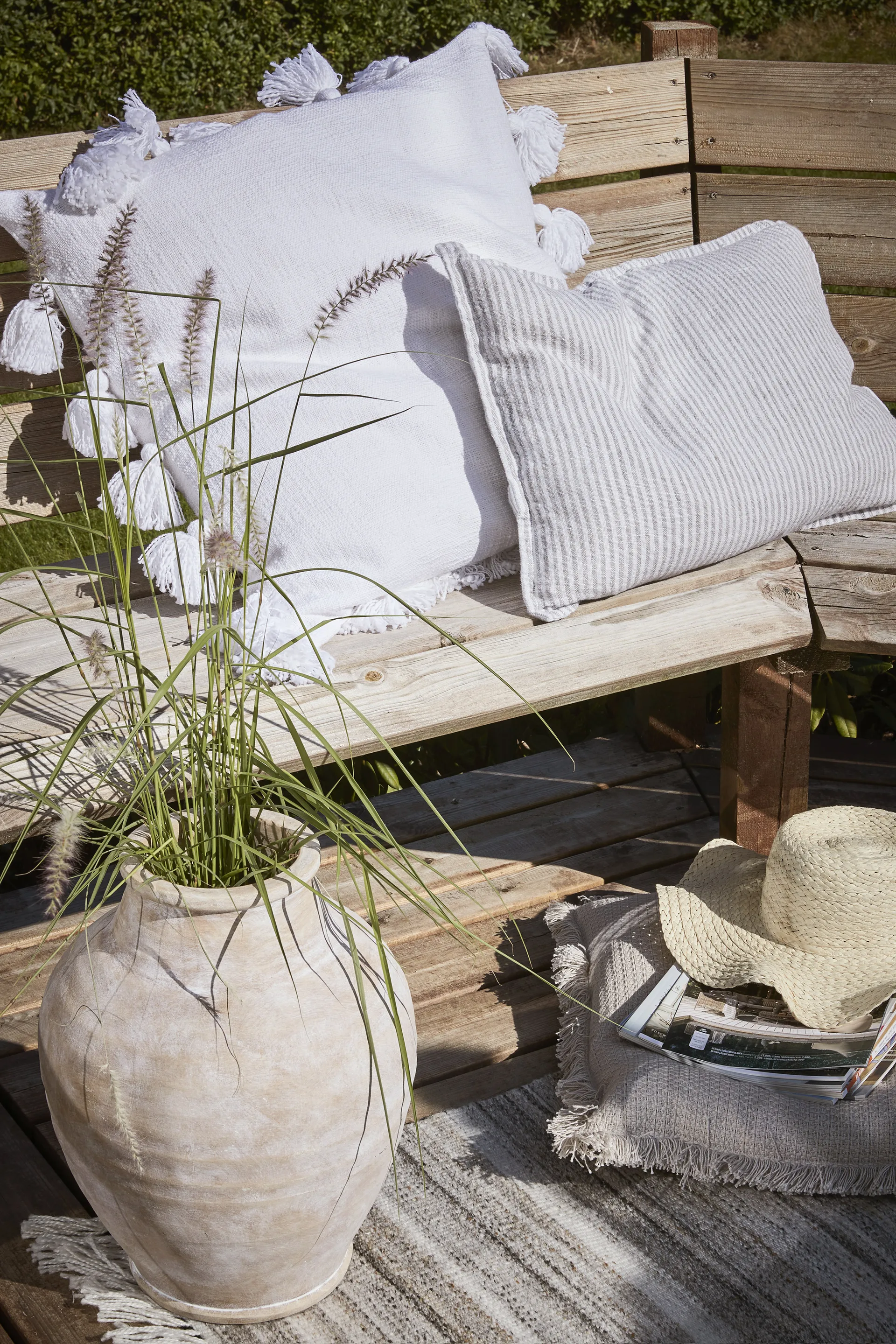 Wazon Anna 33 cm, Antique light brown Lene Bjerre