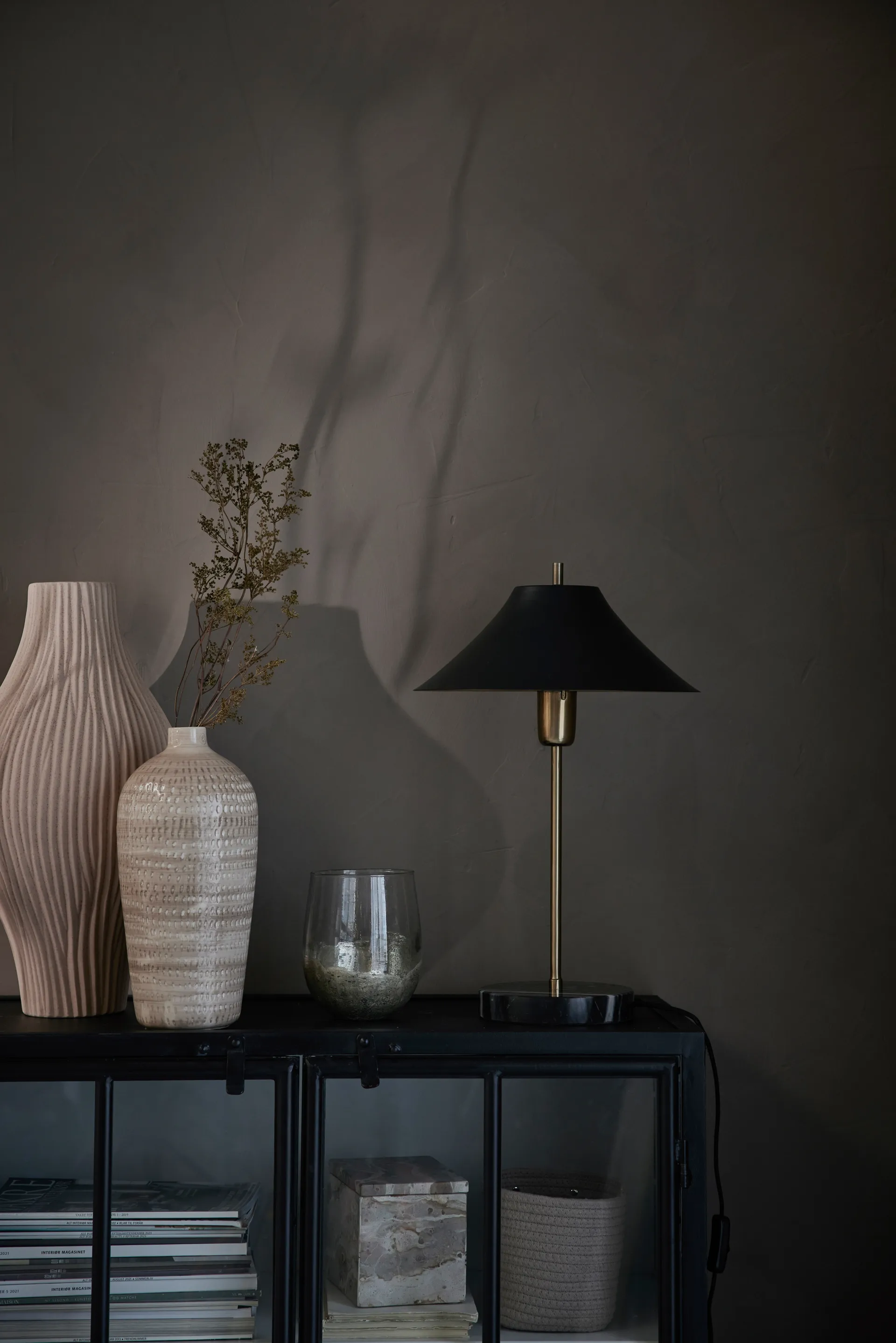 Wazon dekoracyjny Esmia 50 cm, Powder Lene Bjerre