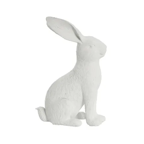 Zajączek wielkanocny Semina siedzący 17,2 cm, White Lene Bjerre