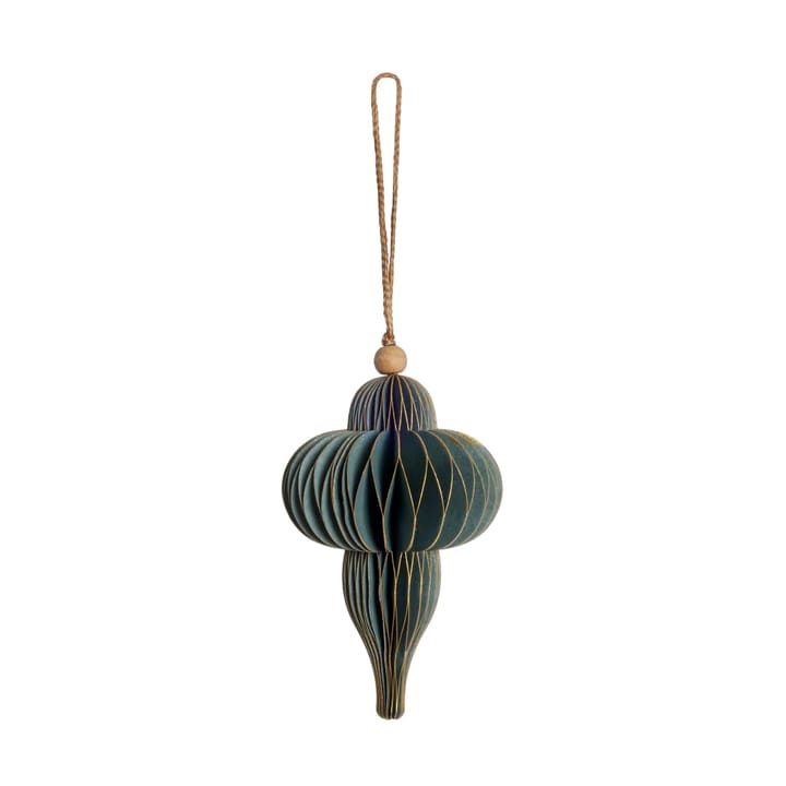 Zawieszka dekoracyjna Paline 10 cm - Green-silver - Lene Bjerre