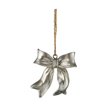 Zawieszka Serafina bow - Srebrny, 6x2,5x6,7 cm - Lene Bjerre