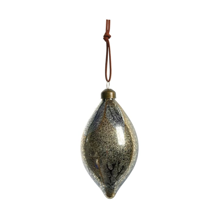 Zawieszka świąteczna Nosille 12 cm - Srebrno-złota - Lene Bjerre
