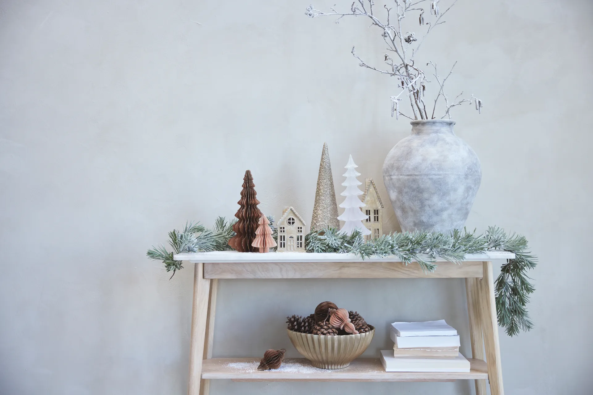 Zawieszka świąteczna Pappia choinka 15 cm, Rose Lene Bjerre