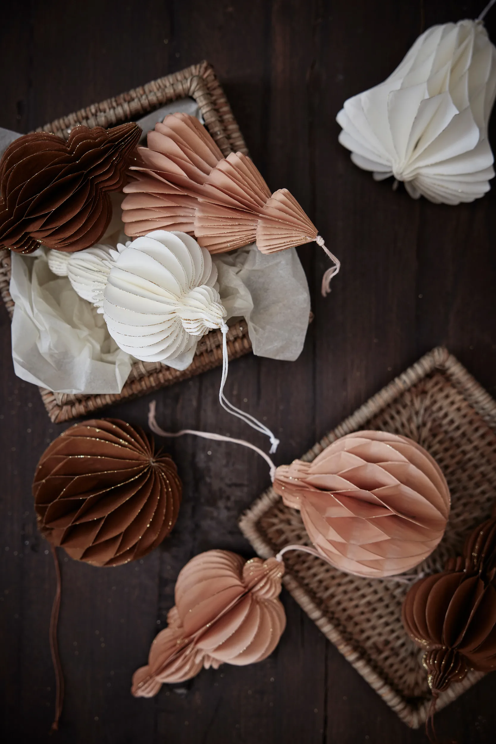 Zawieszka świąteczna Pappia choinka 15 cm, Rose Lene Bjerre