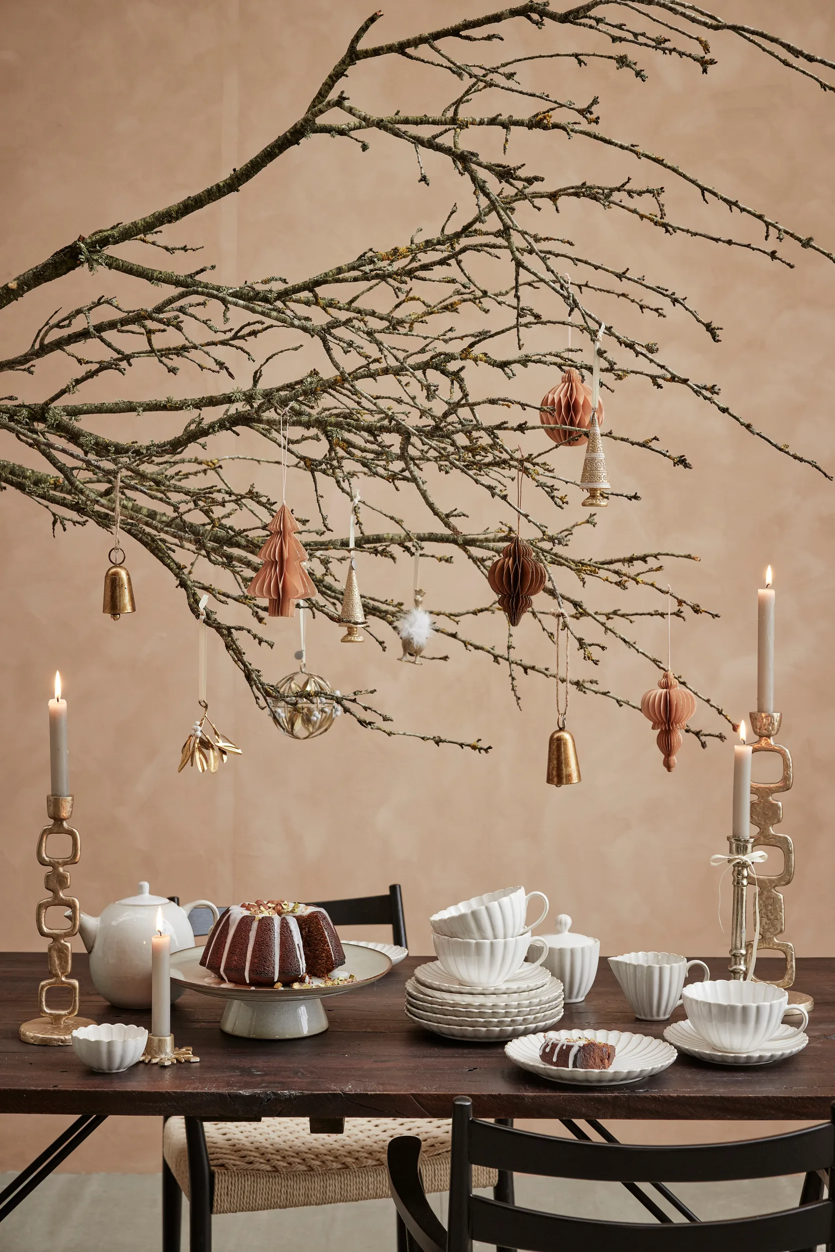 Zawieszka świąteczna Pappia choinka 15 cm, Rose Lene Bjerre