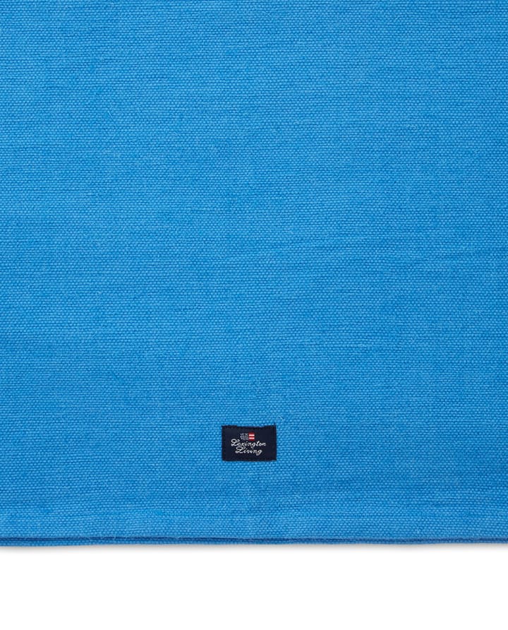 Bieżnik Cotton Jute Runner with Side Stripes 50x250 cm, Niebieski-biały Lexington