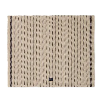 Bieżnik na stół Striped Jute Cotton 40x50 cm - Beige-dark gray - Lexington