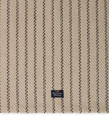 Bieżnik na stół Striped Jute Cotton 40x50 cm - Beige-dark gray - Lexington