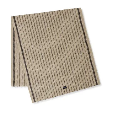 Bieżnik na stół Striped Jute Cotton 50x250 cm - Beige-dark gray - Lexington