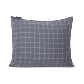 Checked Pinpoint Oxford poszewka 50x60 cm - Dove - Lexington