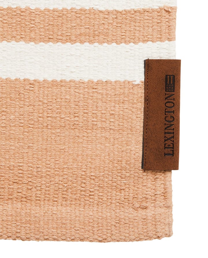 Dywan bawełniany Striped 170x240 cm, Beige-white Lexington
