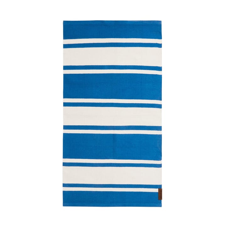 Dywan bawełniany Striped 170x240 cm - Blue-white - Lexington