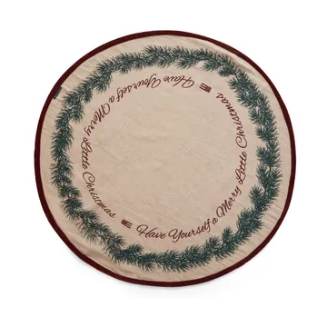 Dywanik pod choinkę Jute Cotton Christmas Tree Ø110 cm - Natural - Lexington