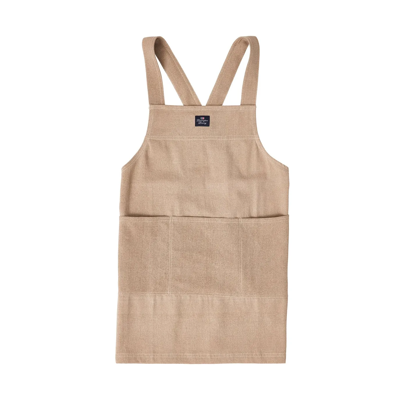 Fartuch z bawełny organicznej Twill, Beige Lexington