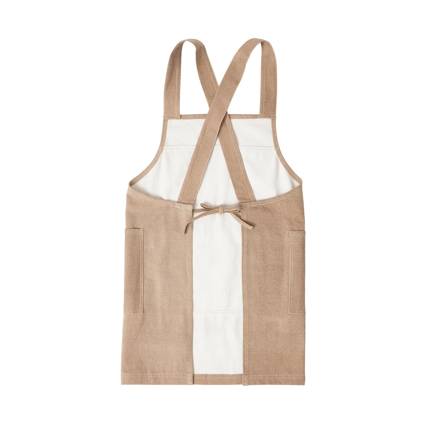 Fartuch z bawełny organicznej Twill, Beige Lexington
