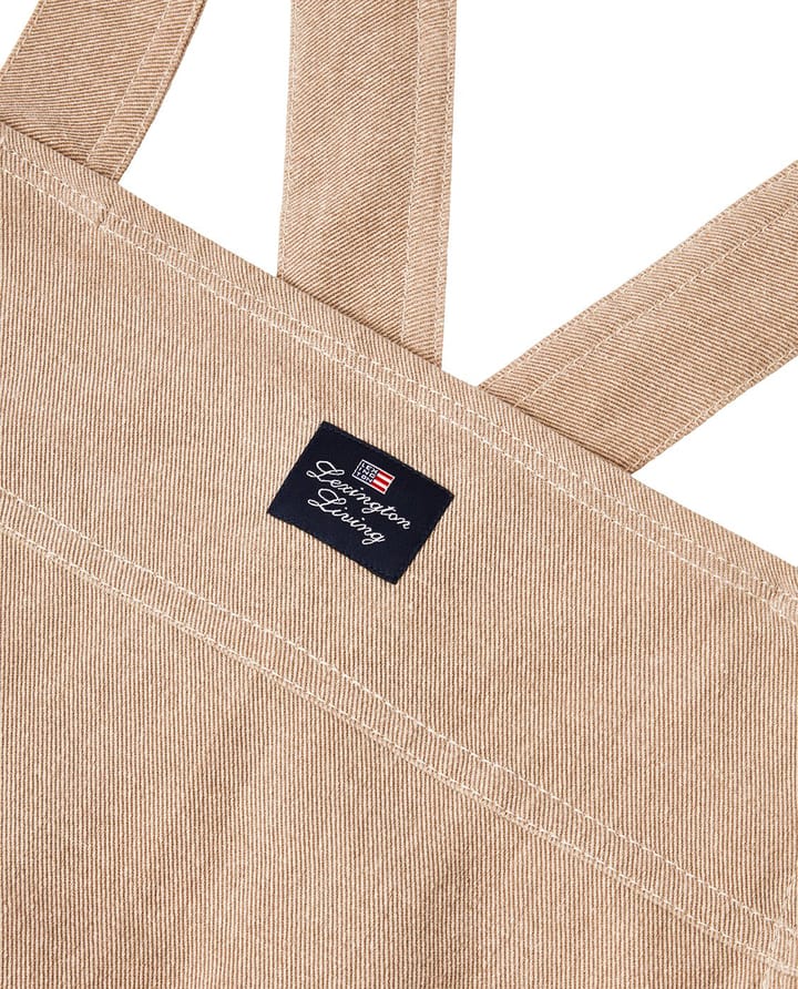 Fartuch z bawełny organicznej Twill, Beige Lexington