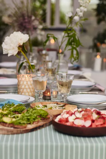 Handwoven Bamboo świeca zapachowa trawa cytrynowa-kokos - 66 godzin - Lexington