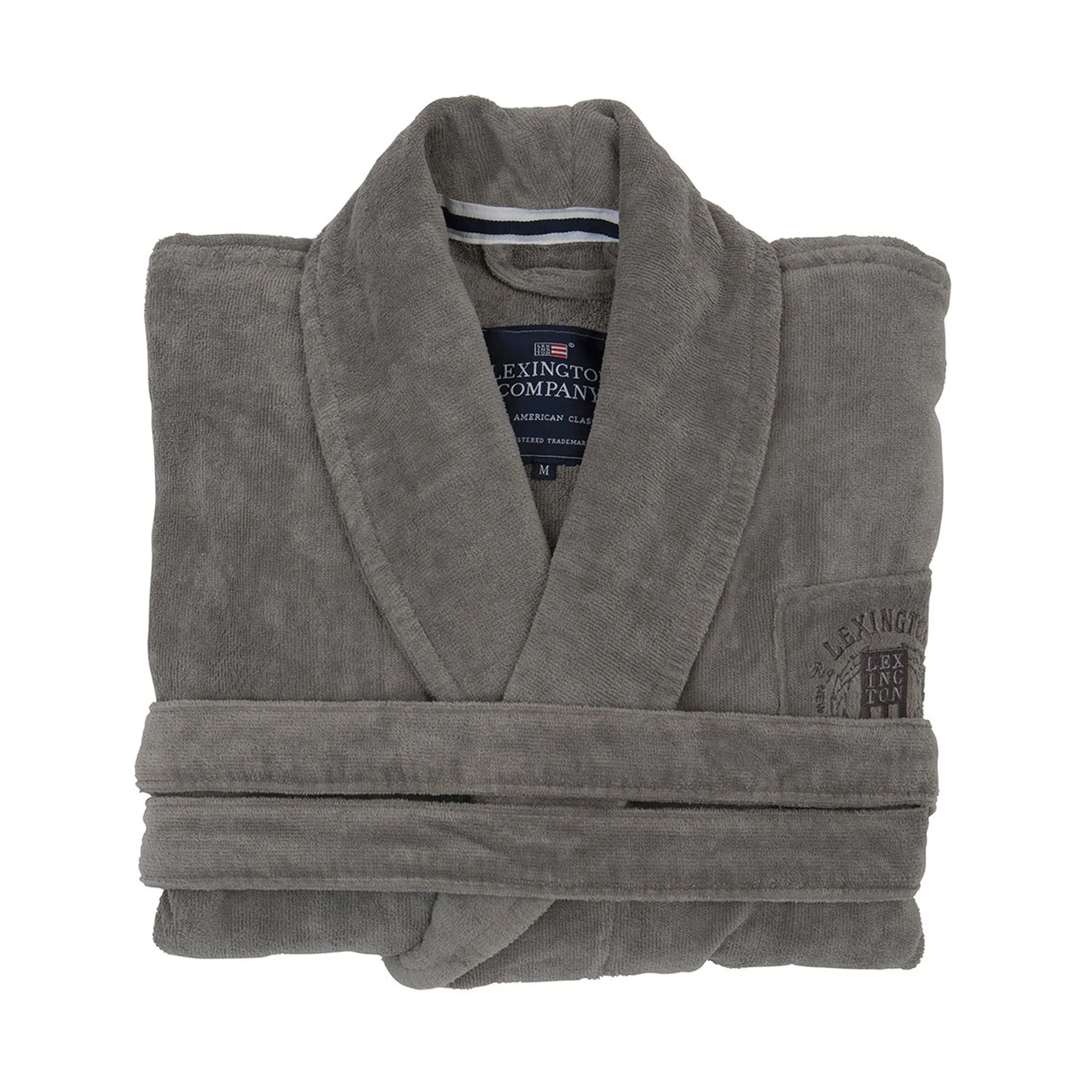 Hotel Velour szlafrok XL, Gray Lexington