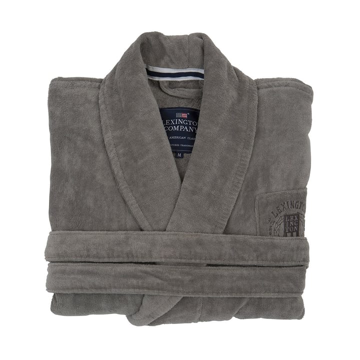 Hotel Velour szlafrok XL - Gray - Lexington