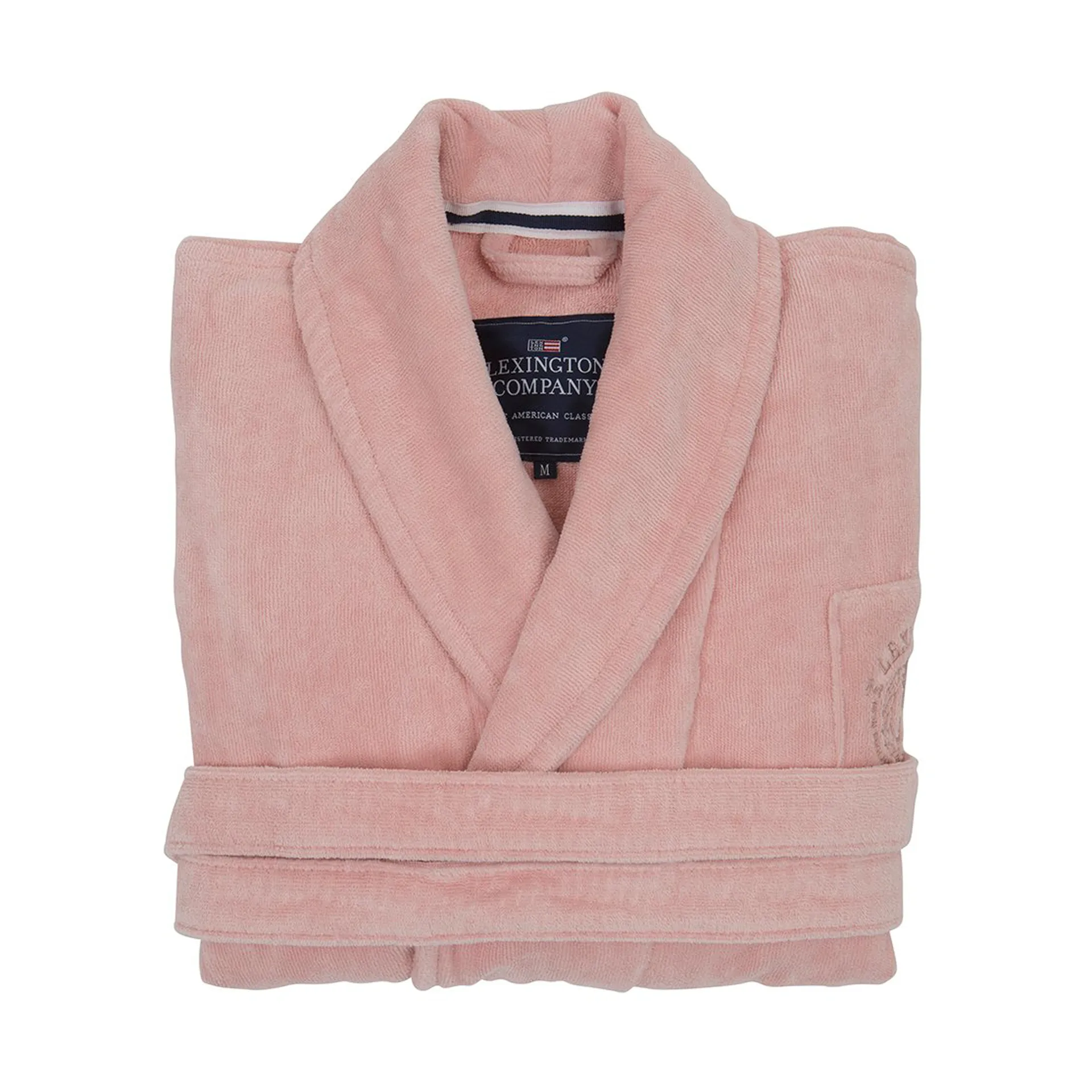 Hotel Velour szlafrok XS, Pink Lexington