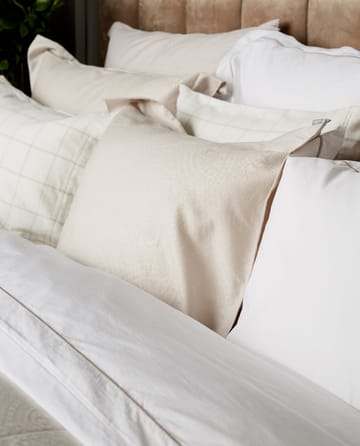 Hotelowa poszewka na poduszkę Percale 50x60 cm - Biały-jasny beż - Lexington