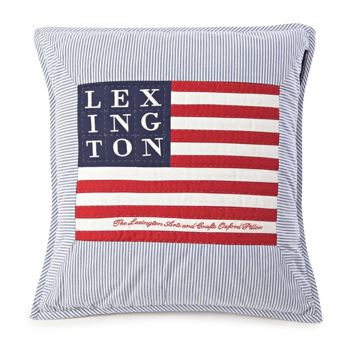 Icons Arts & Crafts poszewka na poduszkę 50x50 cm - Blue-white - Lexington