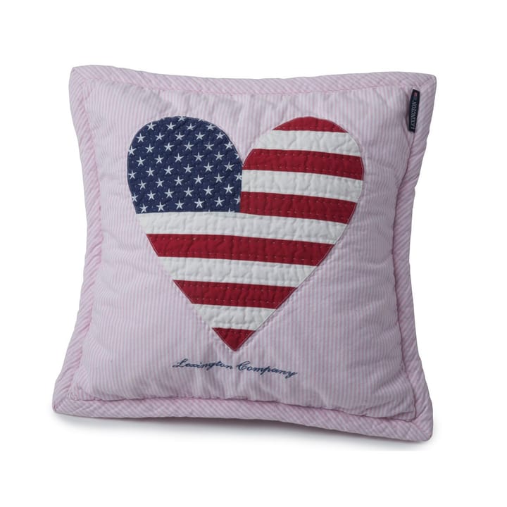 Icons Baby Quilted poszewka na poduszkę serce 40x40 cm - Pink - Lexington