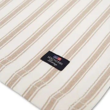 Icons Herringbone Striped mata stołowa 40x50 cm - Beige-white - Lexington