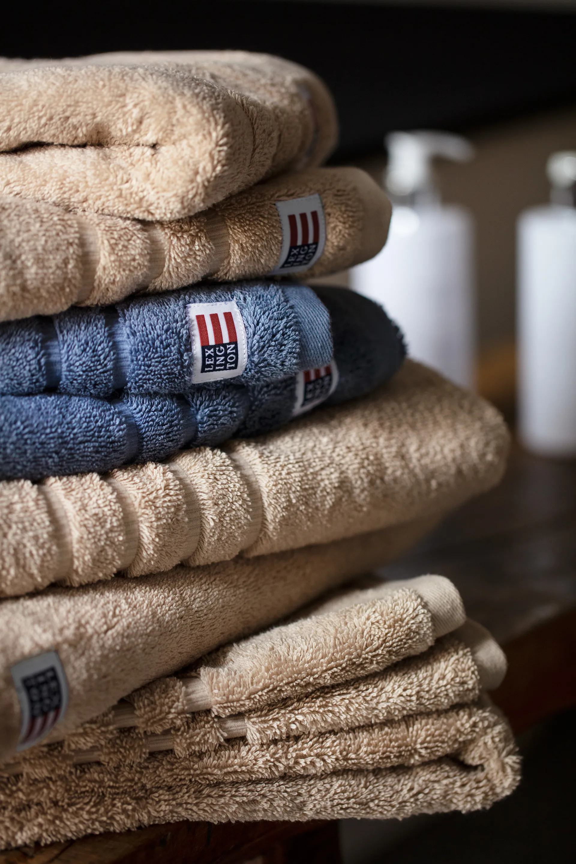 Icons Original ręcznik 30x50 cm, Steel Blue Lexington