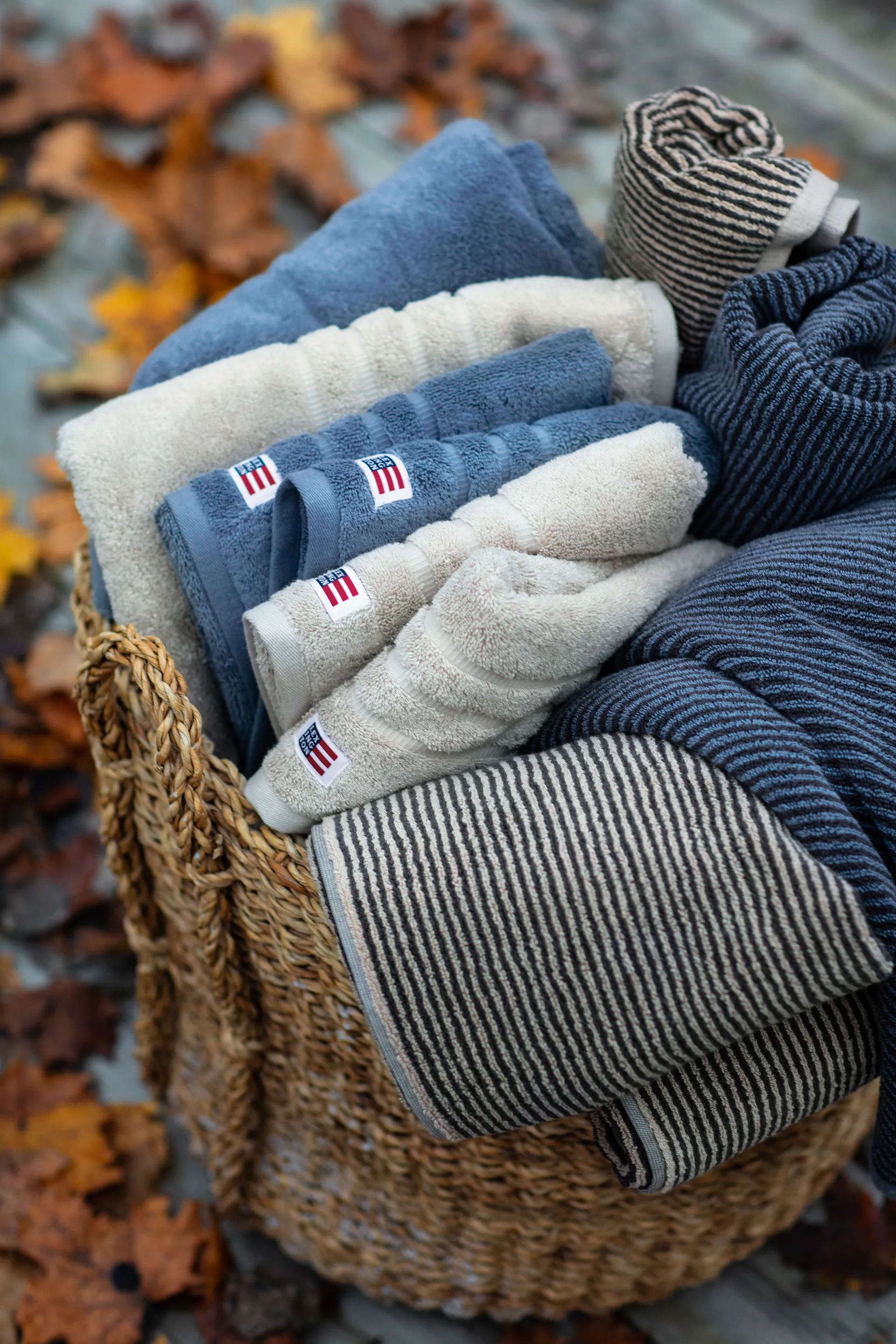 Icons Original ręcznik 30x50 cm, Steel Blue Lexington