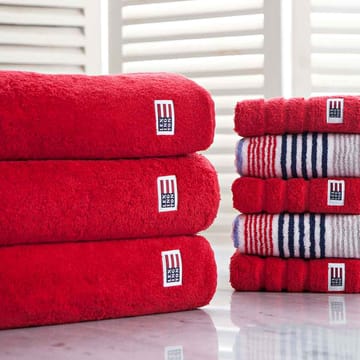 Icons Original ręcznik kąpielowy 70x130 cm - Czerwony - Lexington